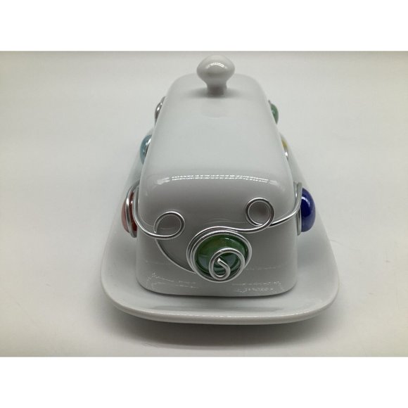 Cordon Blue BIA Jeweled Butter Dish - Picture 7 of 14